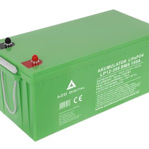 Akumulator LiFePO4 LP12-300 300Ah 12V 150A BMS / Bluetooth / Mata grzewcza