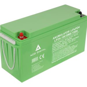Akumulator LiFePO4 LP24-100 100Ah 24V 150A BMS / Bluetooth / Mata grzewcza