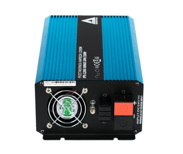 Przetwornica napięcia 24 VDC / 230 VAC SINUS IPS-1200S 1200W