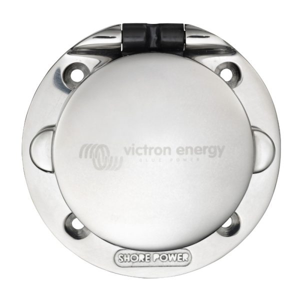 Power Inlet 32A stainless steel with cover - obrazek 2