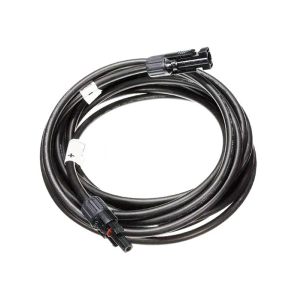 Solar Cable (4 mm²) with pre-assembled male and female MC4 (PV-ST01) connectors 1 m