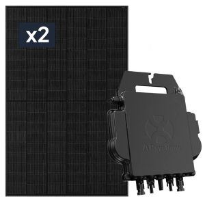 2 x Panel słoneczny  JA Solar JAM54D40 BIFACIAL 455W LB + Mikroinwerter APsystems DS3