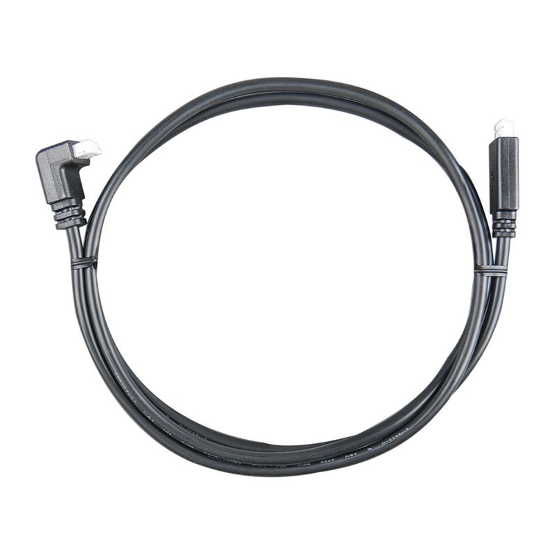VE.Direct Cable 0,9m (one side Right Angle conn)