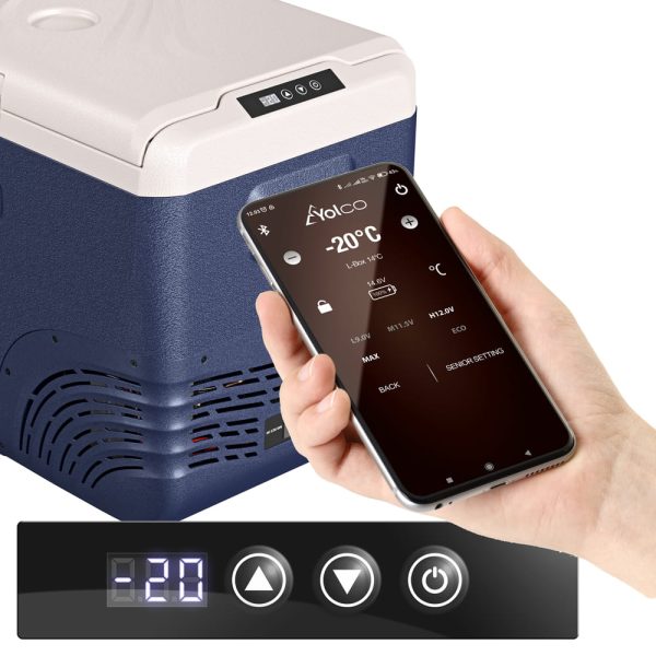 Przenośna lodówka kompresorowa Yolco NX40 Blue - obrazek 21