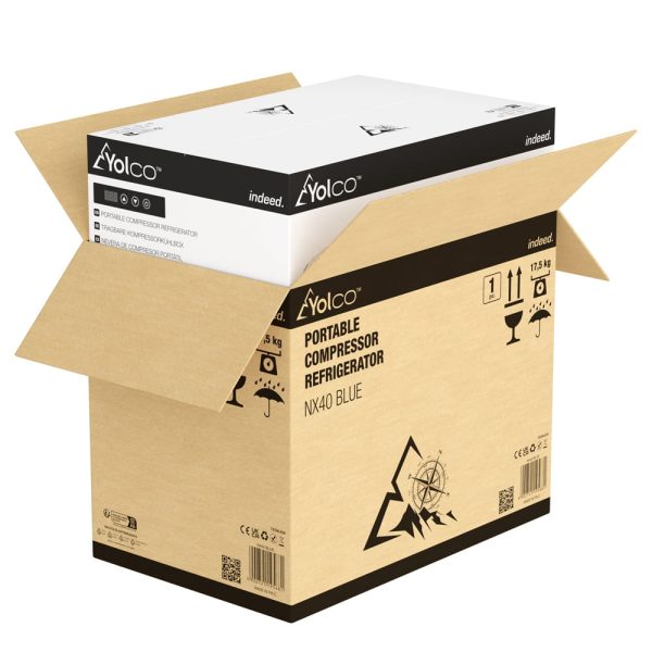 Przenośna lodówka kompresorowa Yolco NX40 Blue - obrazek 24