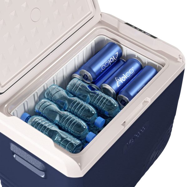Przenośna lodówka kompresorowa Yolco NX50 Blue - obrazek 15