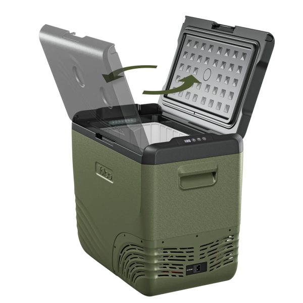 Przenośna lodówka kompresorowa Yolco NX50 Green - obrazek 12