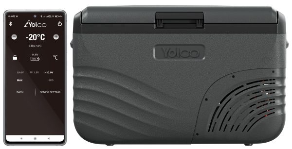 Przenośna lodówka kompresorowa Yolco NX30 Carbon - obrazek 7