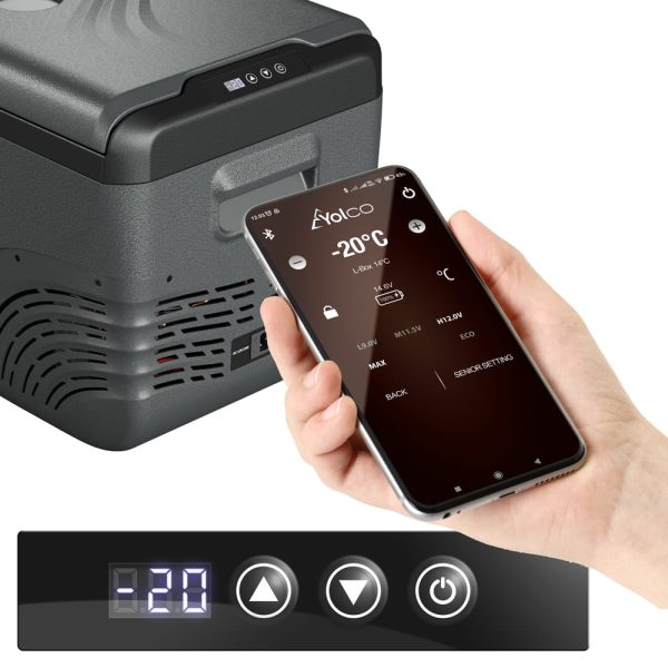 Przenośna lodówka kompresorowa Yolco NX30 Carbon - obrazek 23