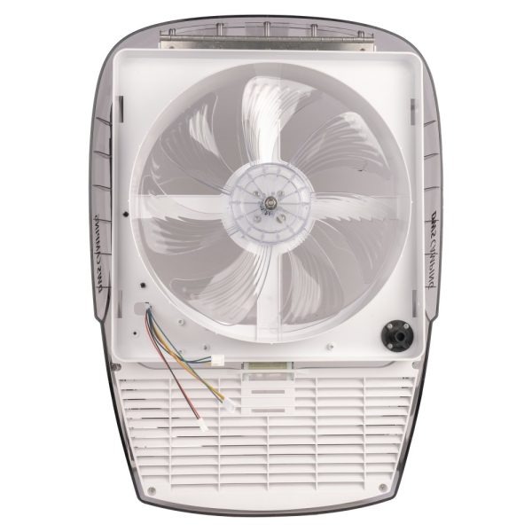 Okno Dachowe Z Wentylatorem I Oświetleniem LED Do Kampera, PLUS FAN 400X400 Mm - obrazek 3