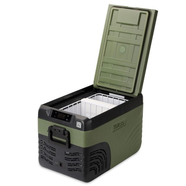 Przenośna lodówka kompresorowa Yolco KX30 Green - obrazek 14