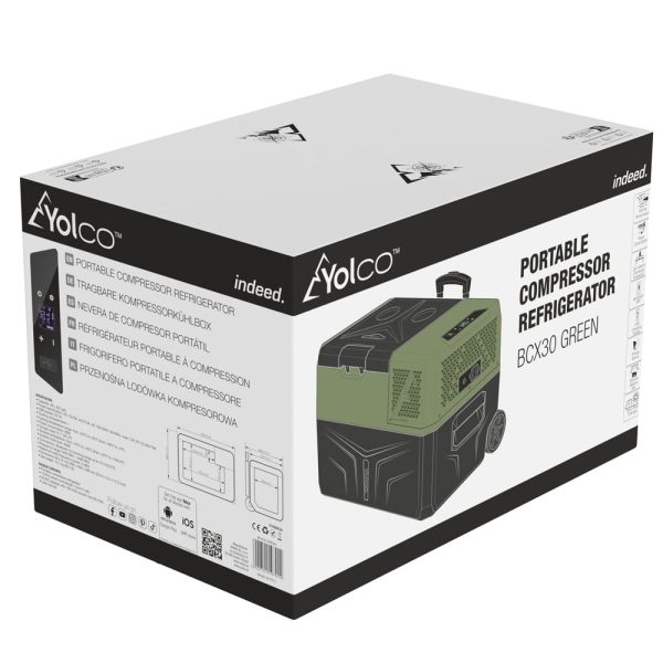 Przenośna lodówka kompresorowa Yolco BCX30 Green - obrazek 21