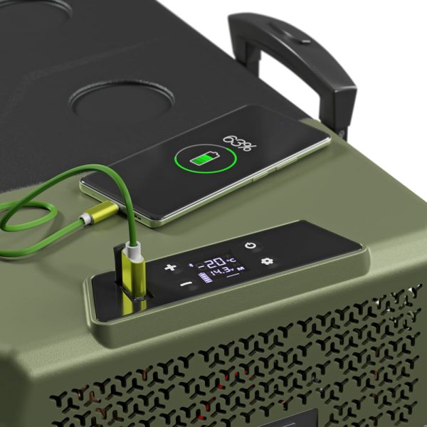 Przenośna lodówka kompresorowa Yolco BCX40 Green - obrazek 16