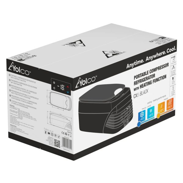Lodówka przenośna kompresorowa Yolco CX8 BLACK - obrazek 21
