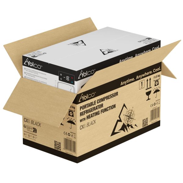 Lodówka przenośna kompresorowa Yolco CX8 BLACK - obrazek 22