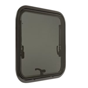 Okno do kampera- vana z moskitierą i roletą, TETA 450 x 400 mm