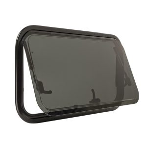 Okno do kampera- vana z moskitierą i roletą, TETA 500 x 300 mm