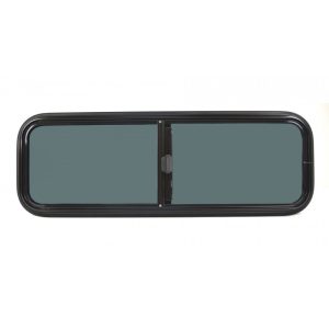 Przesuwne okno do kampera z moskitierą i roletą, SIGMA1 900x300 mm- PRAWA