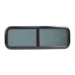 Przesuwne okno do kampera z moskitierą i roletą, SIGMA1 900x300 mm- LEWE