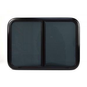 Przesuwne okno do kampera z moskitierą i roletą, SIGMA1 700x500 mm- PRAWE