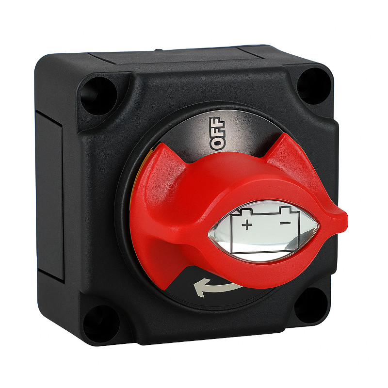 Rozłącznik akumulatora Solvian 12/48V 300A ON-OFF