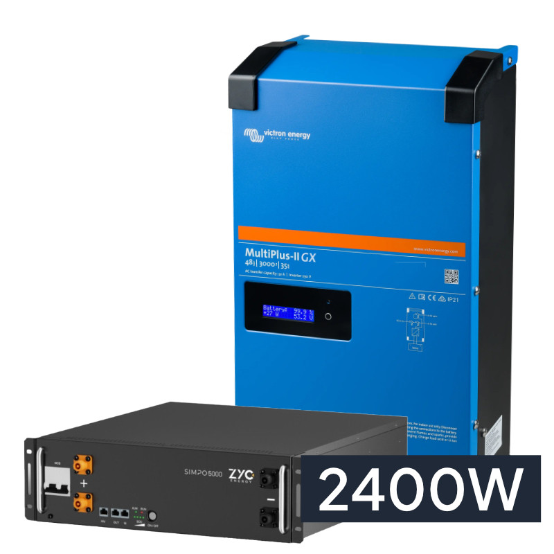 Zestaw zasilania awaryjnego do serwerowni / UPS 2400W