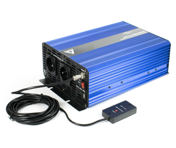 Przetwornica napięcia 24 VDC / 230 VAC SINUS IPS-3000S 3000W
